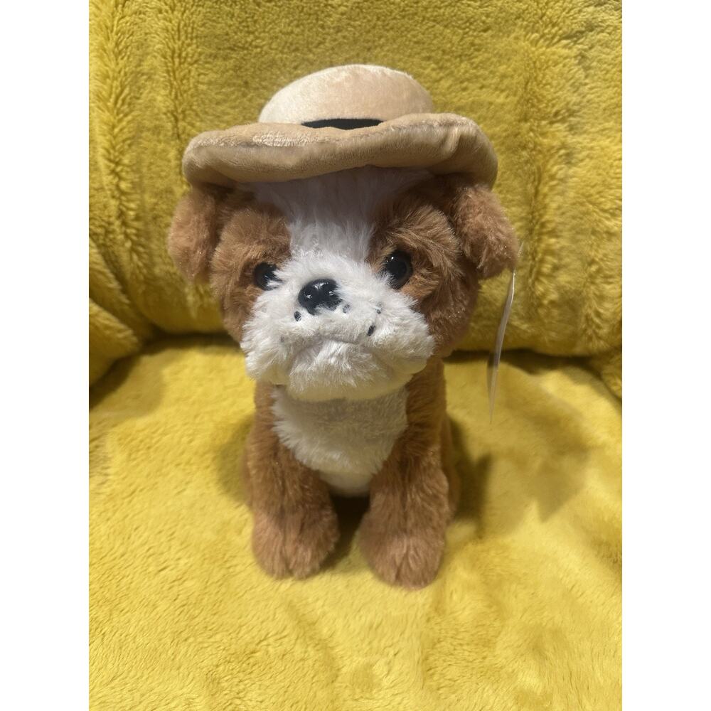 Peek-A-Boo Dog w Hat Soft Stuffed Animal Plush Toys Collectible NWT